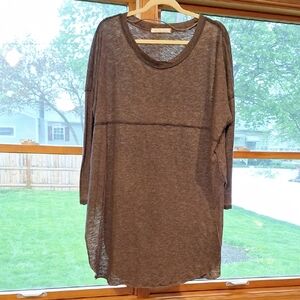 Free People Oversized Tee S